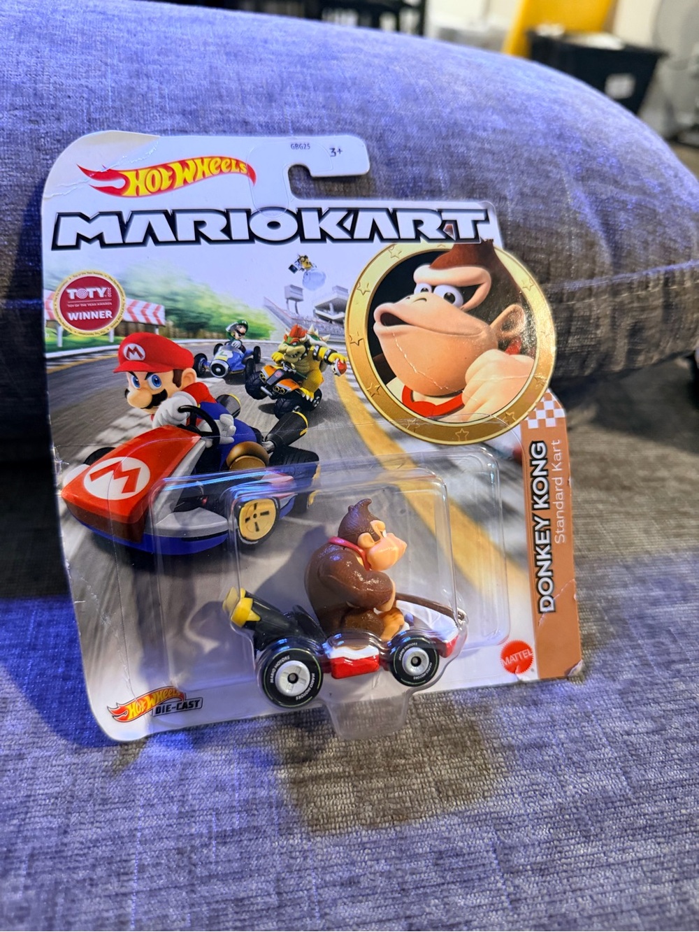 Mario Kart Donkey Kong Die-Cast Toy - Brown hot wheel